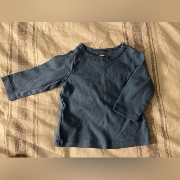 Carter’s | brown floral corduroy 3-piece dress outfit set | 6 mo - Picture 2 of 8